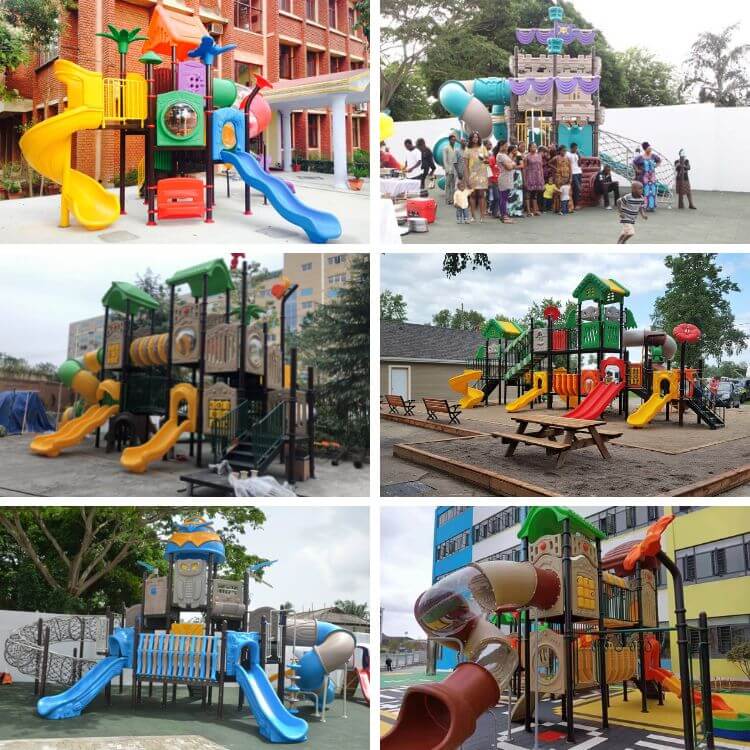 outdoor playground real case