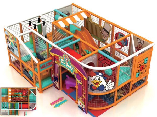 fast food restaurants indoor playground