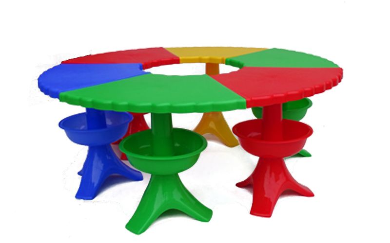 plastic table chair