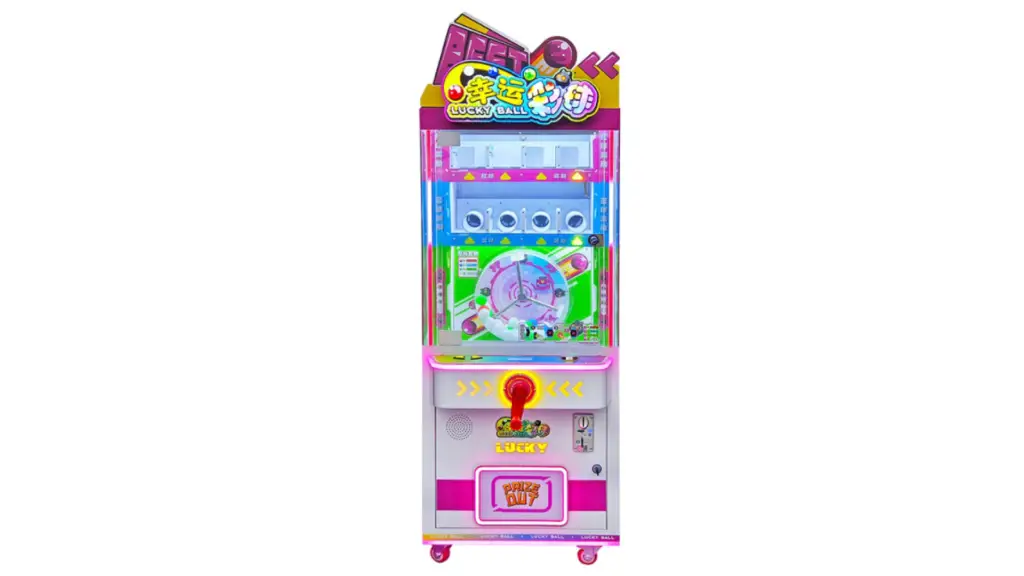Красочная аркадная игра с клешней