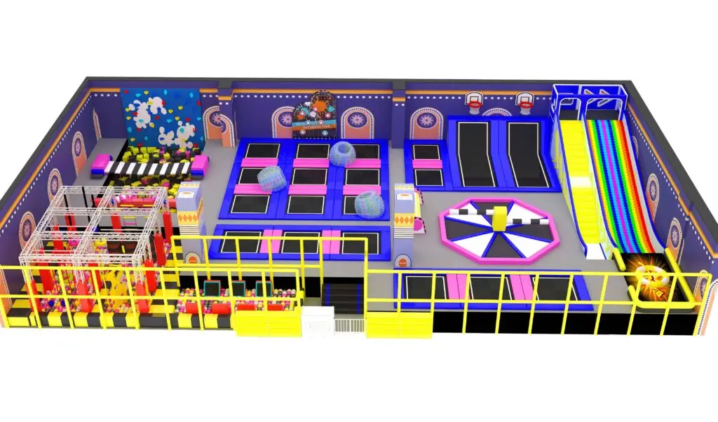 parque de trampolines comercial